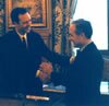 Sindaco di Paris Jean Tiberi nel 1999